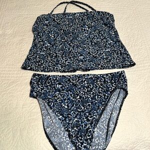 Lands’ End Tankini SZ 12
